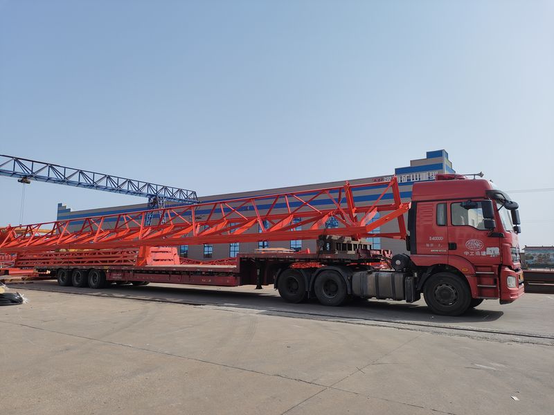 電動葫蘆門式起重機  MH10t—25m 制作完成，發(fā)往陜西榆林交付客戶使用